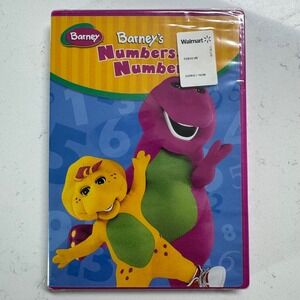 Barney DVD Barney's Numbers! Numbers!  Educational Kids